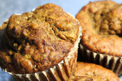 Power-Packed Vegan Muffins: Flaxseed & Walnut Boost