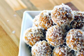 Energize Naturally: Peanut Butter Coconut Powder Balls Recipe