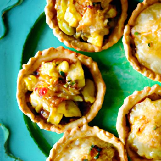 Bite-Sized Delight: Mini Quiches ⁢Wrapped in Wontons