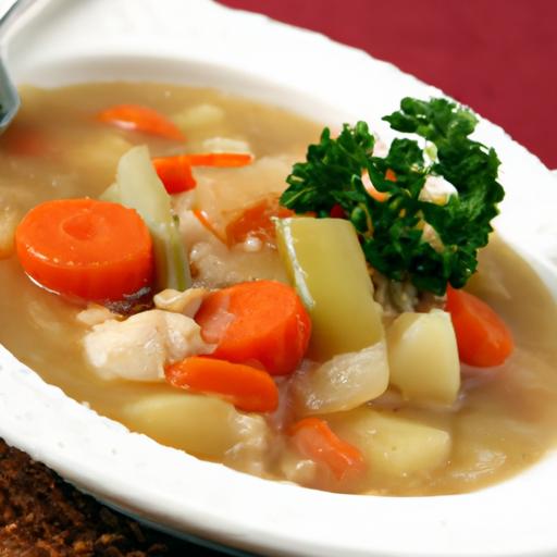 Hearty Chicken and Vegetable soup: A Nourishing Classic Recipe