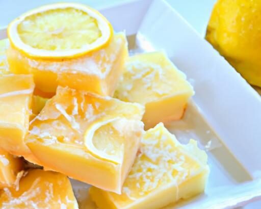 Zesty Keto Lemon Bars: A Low-Carb Citrus Delight Recipe