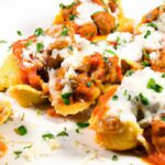 Hearty Stuffed Shells with Meat and Creamy Ricotta Bliss