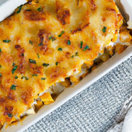 Cheesy Chicken Pasta Casserole: Comfort in Every Bite