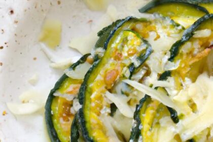 Golden Baked Zucchini with Parmesan: A Crispy Delight