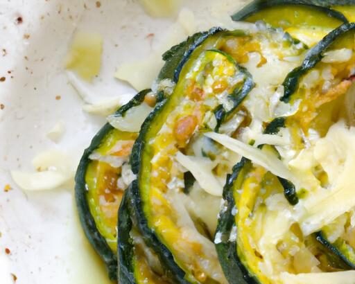 Golden Baked Zucchini with Parmesan: A Crispy Delight