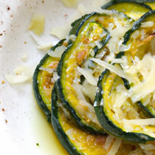 Golden Baked Zucchini with Parmesan: A Crispy Delight