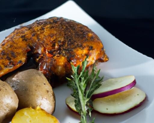 Savor the Flavor: BBQ Chicken Paired with Roasted Potatoes