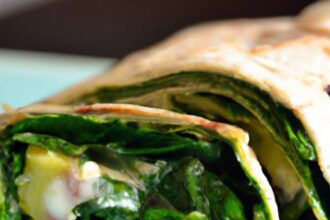 Keto Spinach Wrap: A Low-Carb Twist on a Classic Favorite