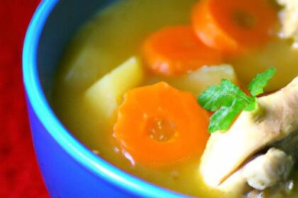 Warm Up with Cozy Chicken and Stars Soup Delight