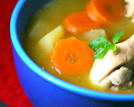 Warm Up with Cozy Chicken and Stars Soup Delight