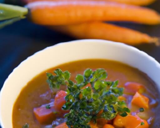 Wholesome Carrot Lentil Soup: A Nutritious Comfort Bowl