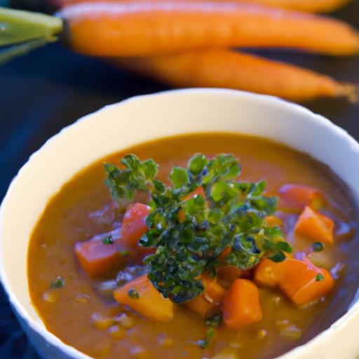 Wholesome Carrot Lentil Soup: A Nutritious Comfort Bowl