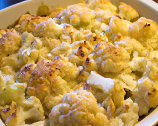 Creamy Cheesy Cauliflower Casserole: A Comfort Meal Upgrade