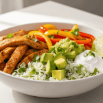 Chicken Fajita Bowl