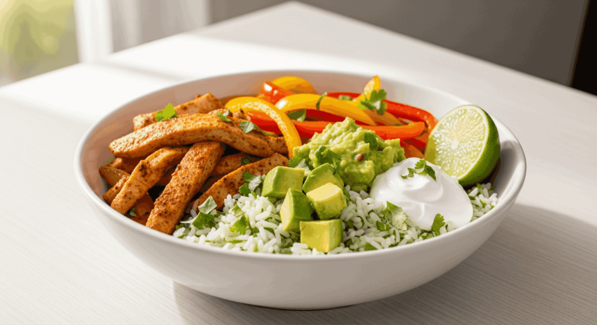 Chicken Fajita Bowl