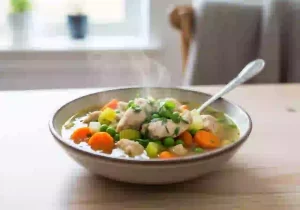 chicken and vegetable soup