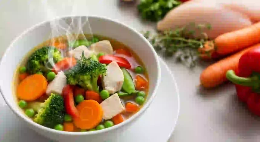 chicken and vegetable soup