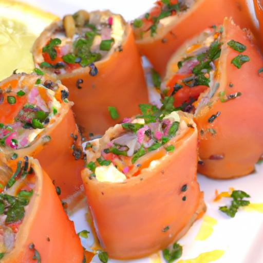 Deliciously easy Smoked Salmon Roll-Ups: A Flavorful⁢ Bite