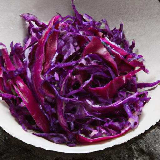 Crunchy Red Cabbage Slaw: A Vibrant Twist on Classic Sides