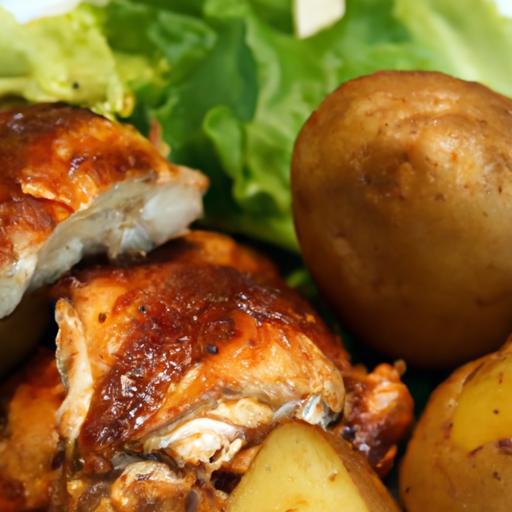 Savor the Flavor: BBQ Chicken Paired with Roasted Potatoes