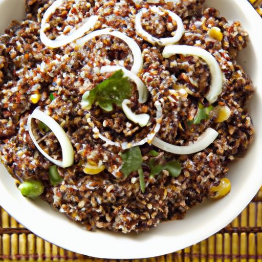 Power-Packed Quinoa & Black Bean Bowl: Nutrient Boost
