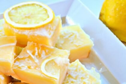 Zesty Keto Lemon Bars: A Low-Carb Citrus Delight Recipe