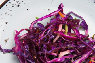 Crunchy Red Cabbage Slaw: A Vibrant Twist on Classic Sides