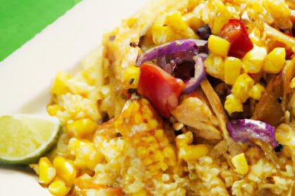 Street Corn Chicken Rice Bowl: A Flavorful Urban Feast
