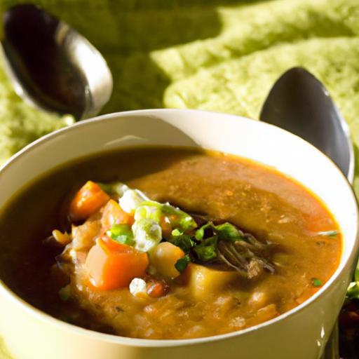 Hearty Veggie Soup with Lentils: A Nutritious Delight
