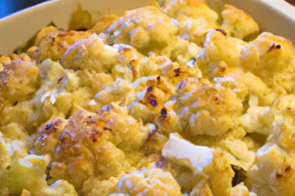 Creamy Cheesy Cauliflower Casserole: A Comfort Meal Upgrade