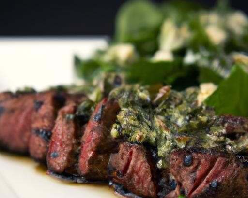 Savor the Flavor: Perfect Grilled Steak with Zesty Chimichurri