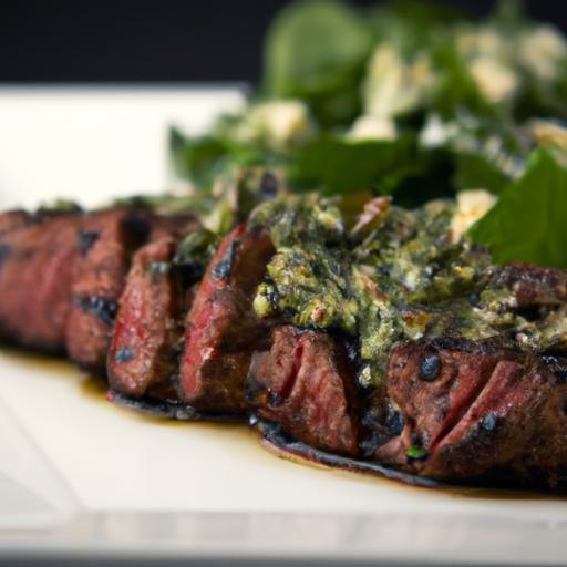 Savor the Flavor: Perfect Grilled Steak with Zesty Chimichurri