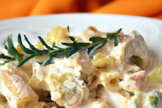 Creamy Chicken Pasta Casserole: A Comfort Food Classic