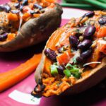 Hearty Black Bean Stuffed Sweet Potatoes: A Nutritious Delight