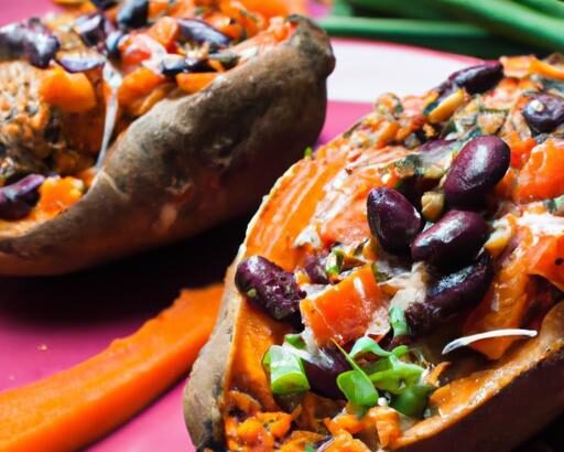 Hearty Black Bean Stuffed Sweet Potatoes: A Nutritious Delight