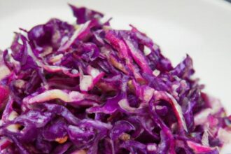 Crunchy Red Cabbage Slaw: A Colorful Twist on Classic Sides