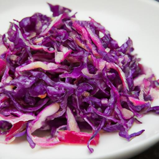 Crunchy Red Cabbage Slaw: A Colorful Twist on Classic Sides