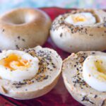 Elevate Your Snack: Hard-Boiled Eggs with Bagel Twist