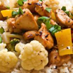 Flavor-Packed Asian Chicken Stir-Fry with Cauliflower Rice