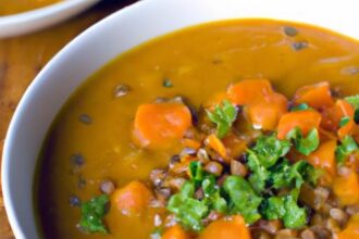 Hearty Carrot Lentil Soup: A Nutritious Winter Delight