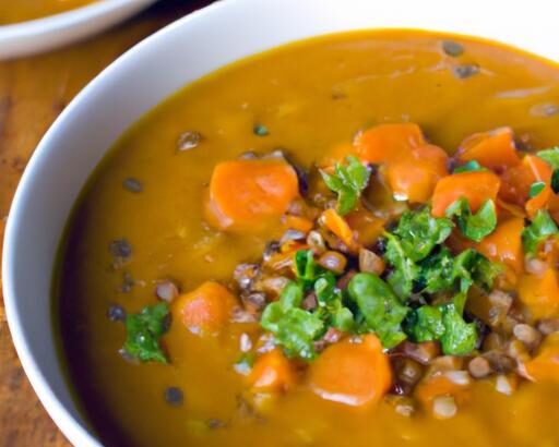 Hearty Carrot Lentil Soup: A Nutritious Winter Delight