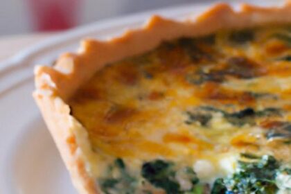 Savor the Perfect Spinach and Cheese Quiche Recipe Delight