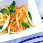 Zesty Carrot & Apple Salad with Fresh Lime Dressing Delight