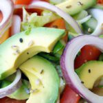 Fresh and Flavorful: Cucumber, Tomato & Avocado Salad Recipe
