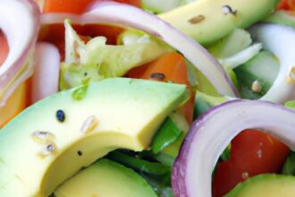 Fresh and Flavorful: Cucumber, Tomato & Avocado Salad Recipe