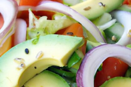 Fresh and Flavorful: Cucumber, Tomato & Avocado Salad Recipe