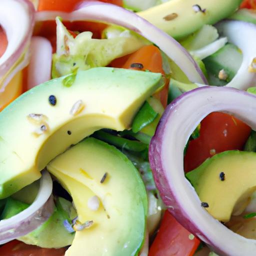 Fresh and Flavorful: Cucumber, Tomato & Avocado Salad Recipe
