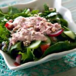 Wholesome Tuna Salad with Creamy Greek Yogurt Dressing