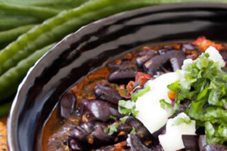 Hearty Black Bean Chili: A Flavorful Twist on Tradition