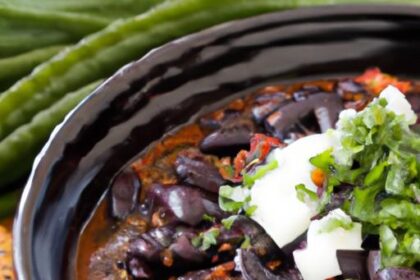 Hearty Black Bean Chili: A Flavorful Twist on Tradition